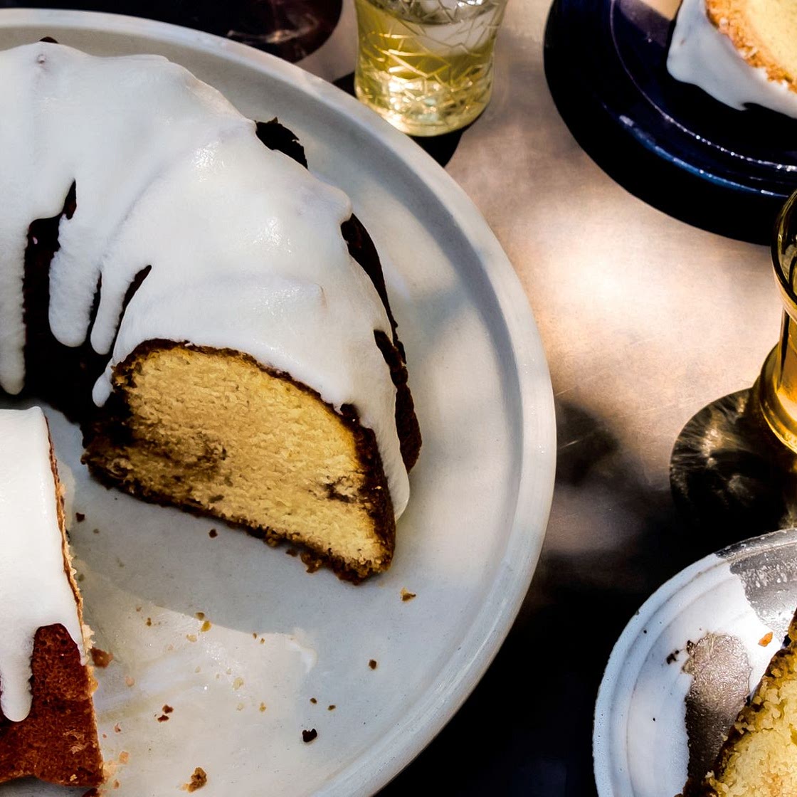 Cinnamon-Roll Pound Cake