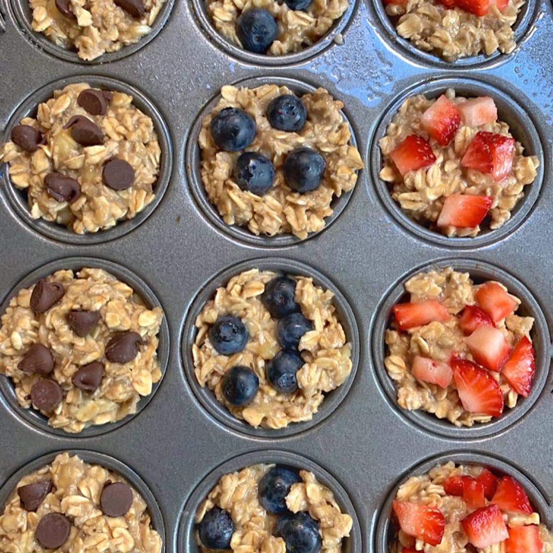 Healthy Banana Oat Muffins Recipe