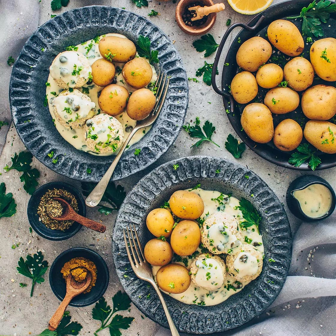 Vegane Königsberger Klopse