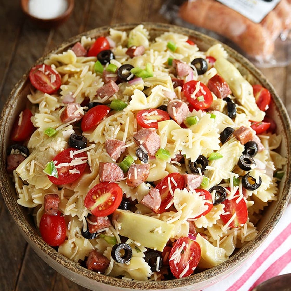 Kitchen Sink Pasta Salad