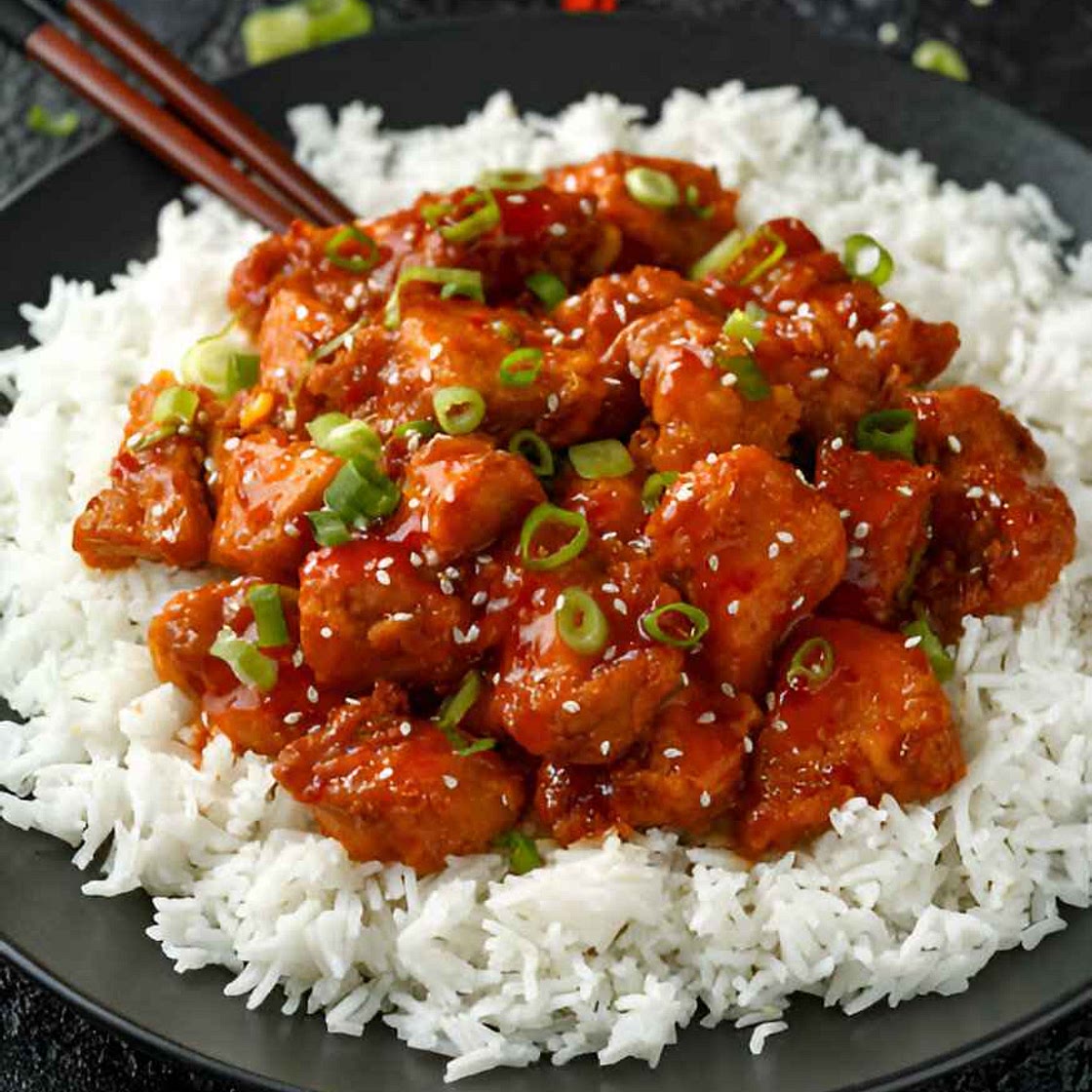 Poulet Général Tao croustillant