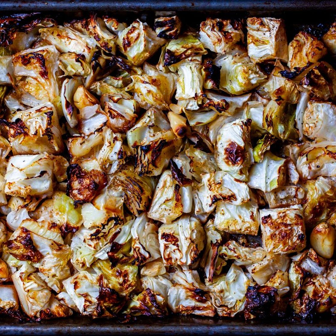 Charred Salt and Vinegar Cabbage
