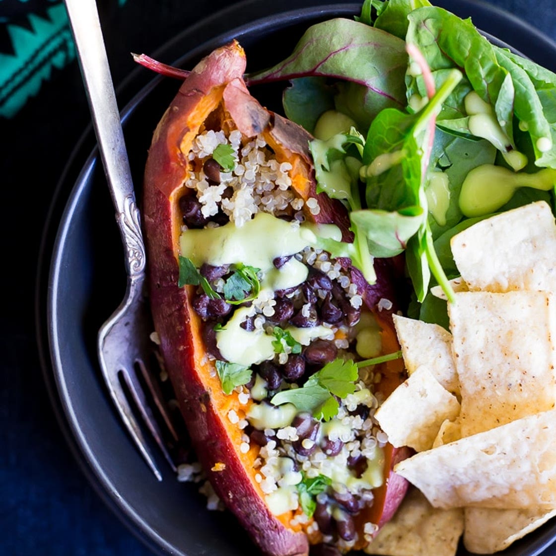 Make Ahead Tex Mex Sweet Potato Lunch Bowls
