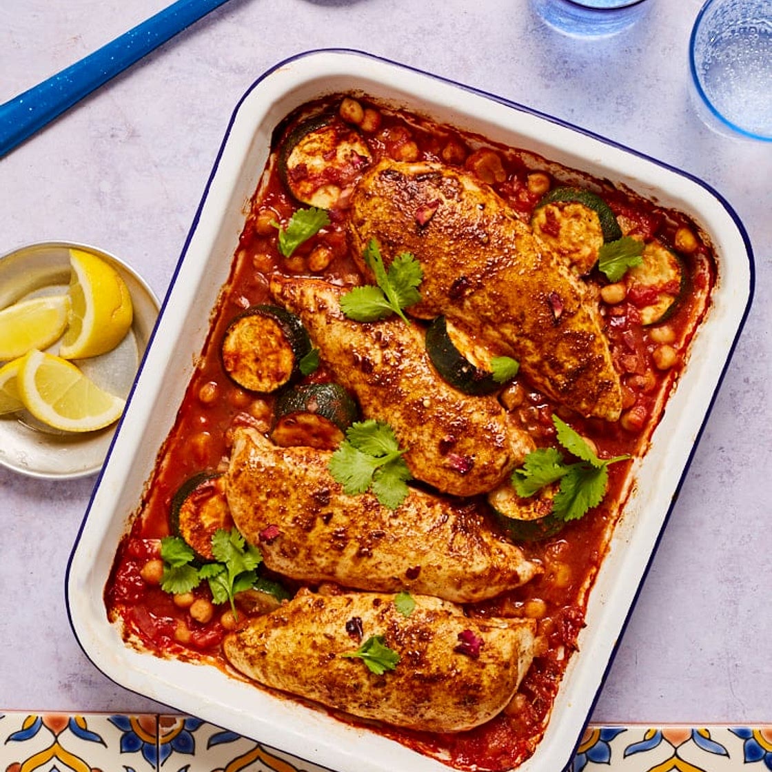 Ras el Hanout Chicken Tray Bake | Slimming & Weight Watchers Friendly