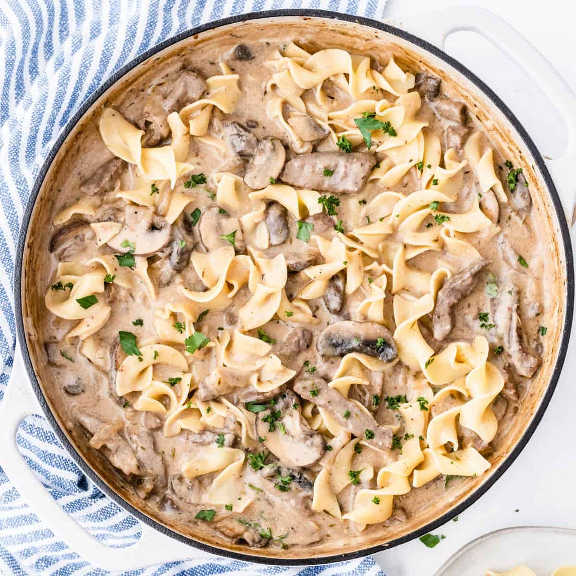 Beef Stroganoff