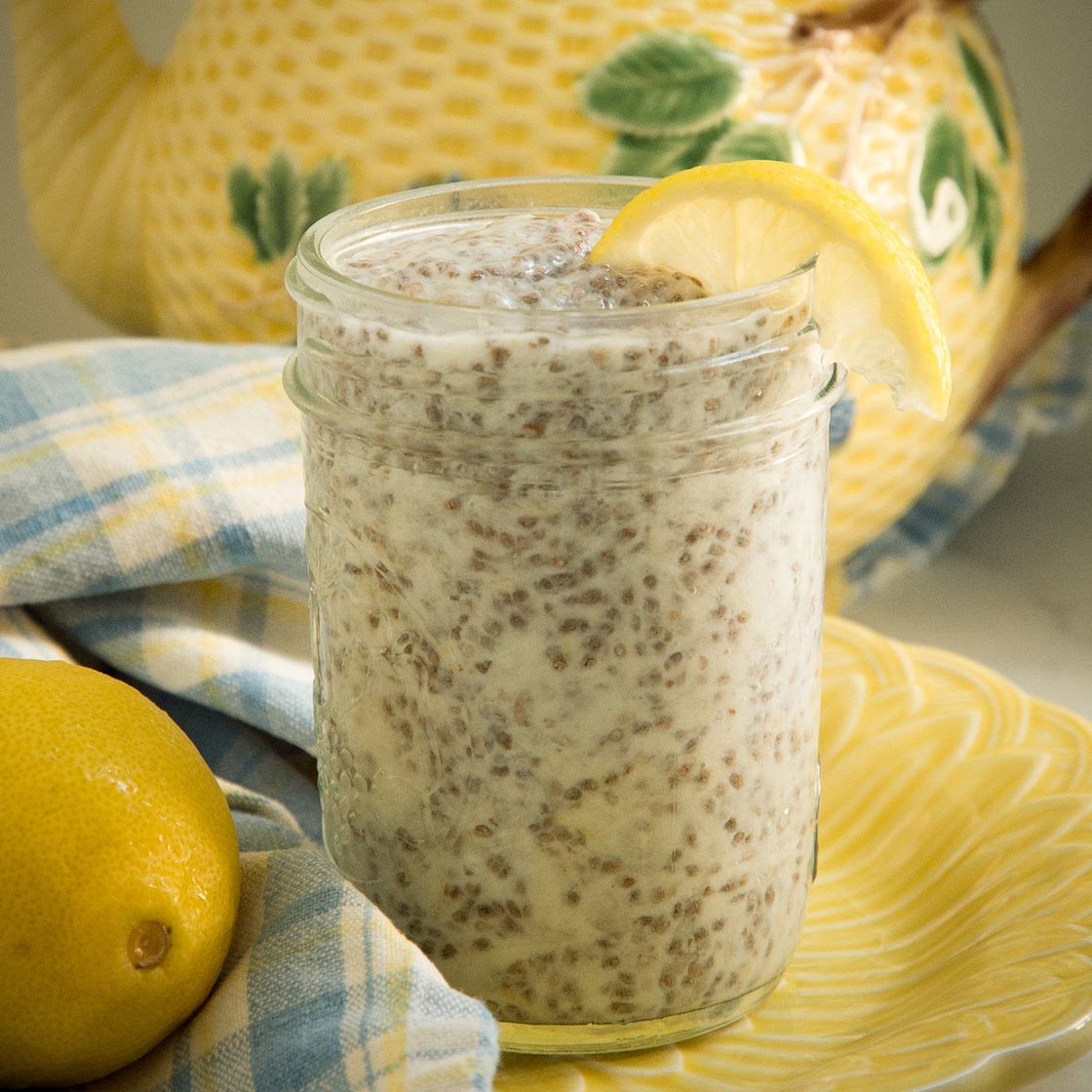 Easy Keto Lemon Chia Pudding Recipe