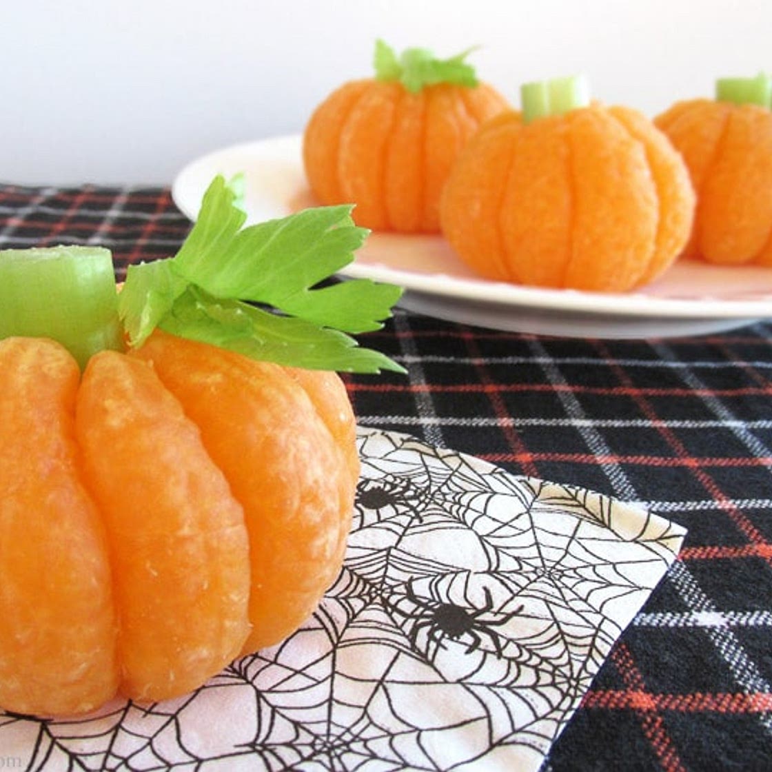 Tangerine Pumpkins & 8 Other Healthy Halloween Snacks