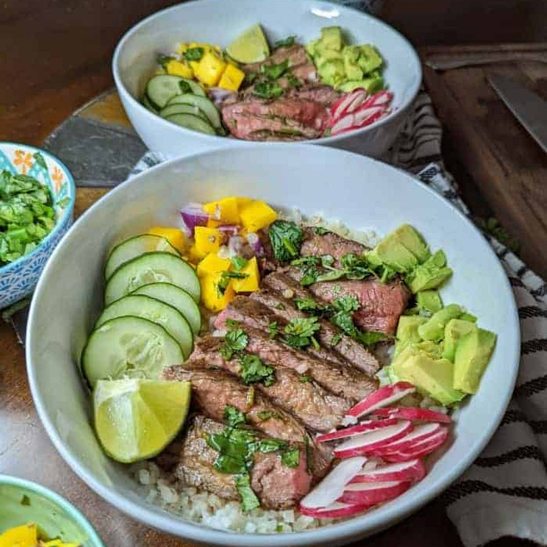 Irresistible Carne Asada Bowls (Paleo, AIP, Whole30)