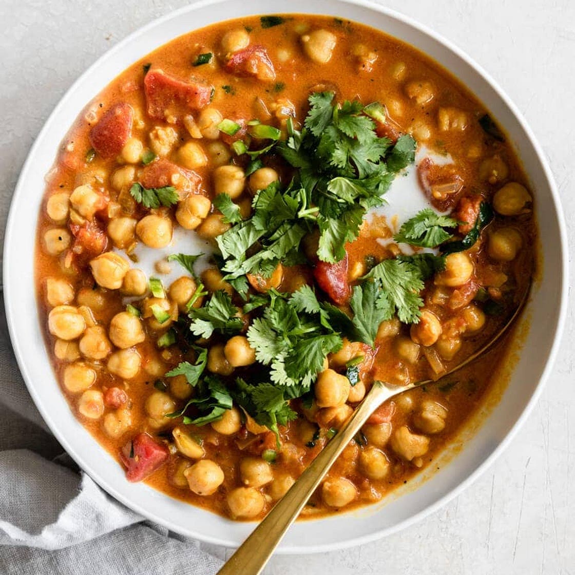 Coconut Chickpea Curry