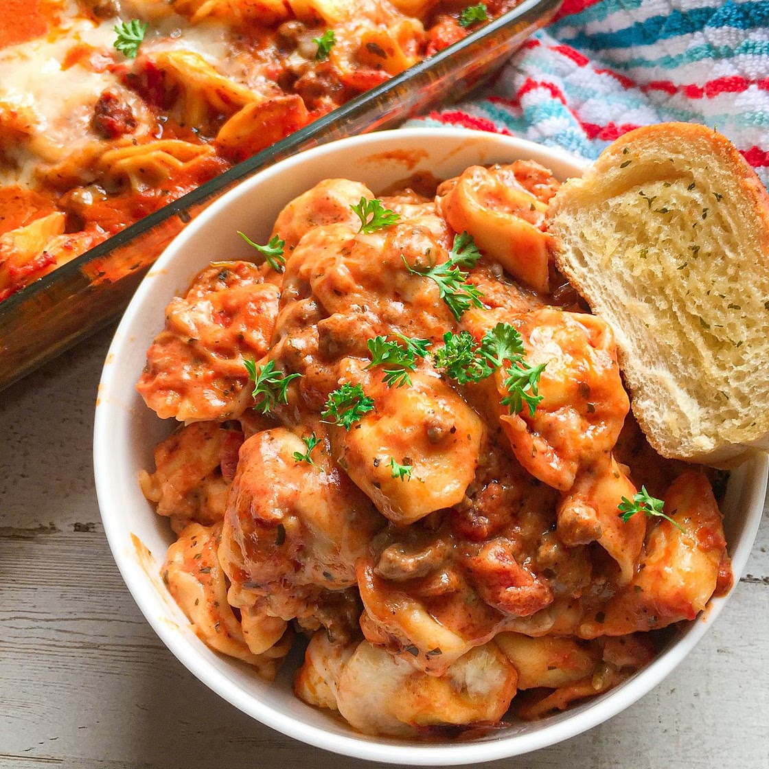 Baked Cheese Tortellini