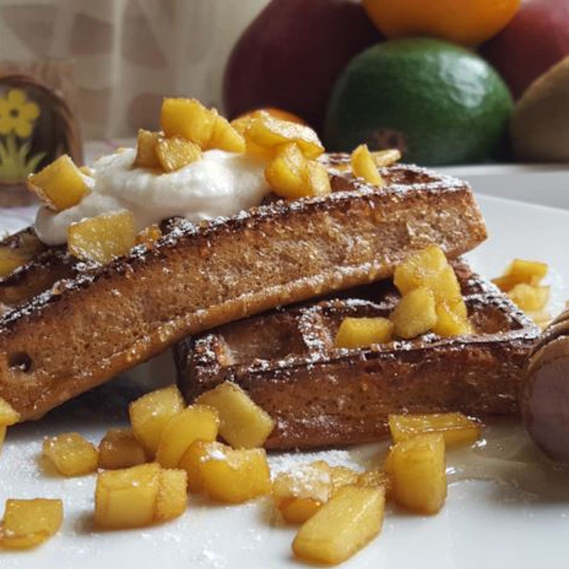 Waffle dolci senza nichel e senza glutine