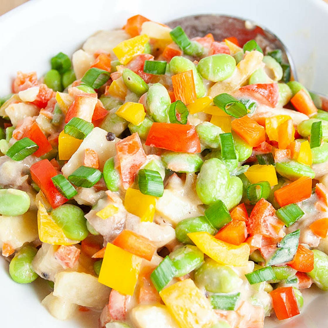 Edamame Potato Salad