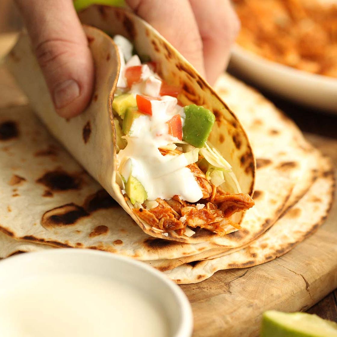 Leftover Turkey Tacos