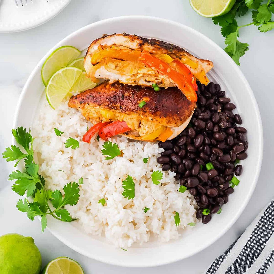 Fajita Stuffed Chicken Breasts