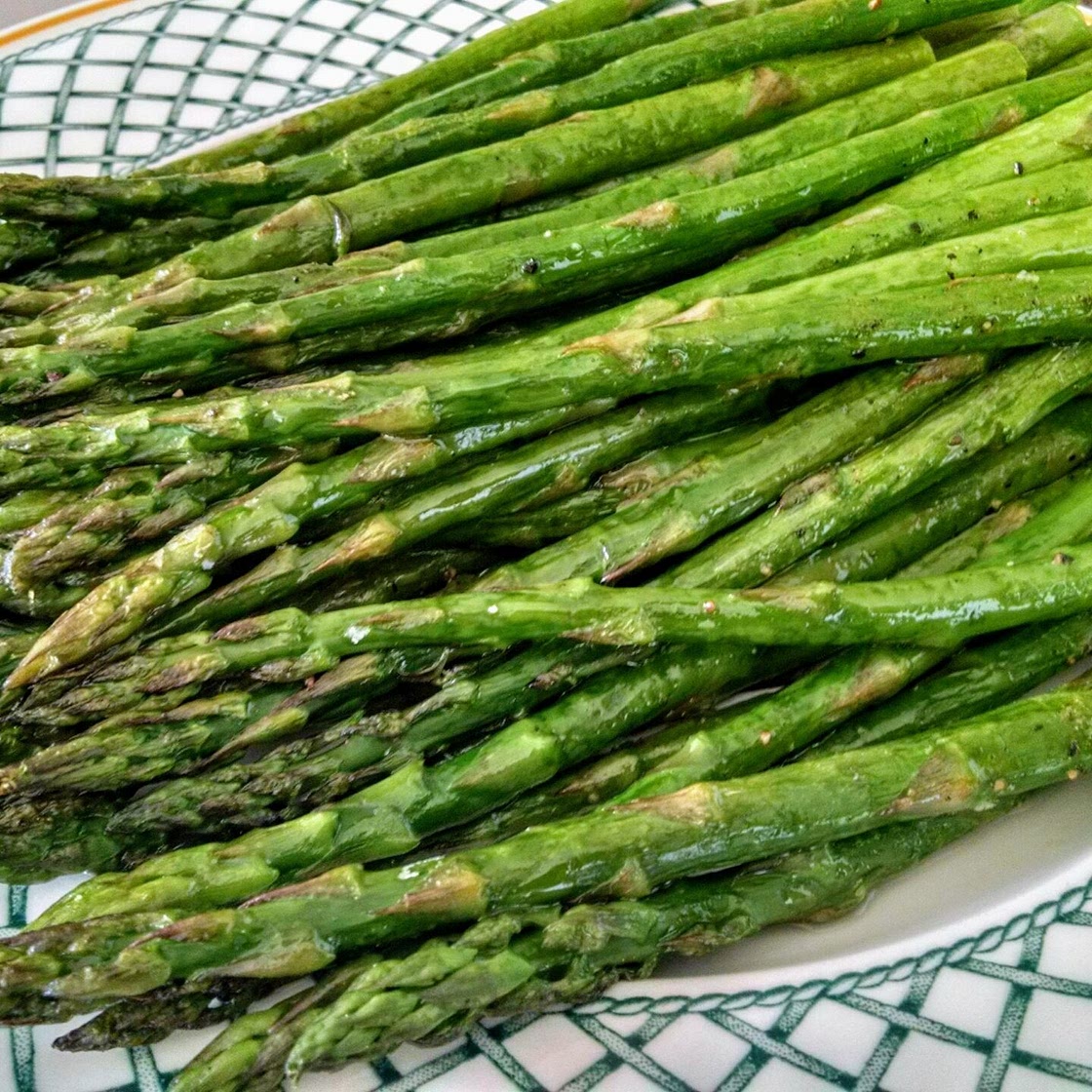 Roasted asparagus