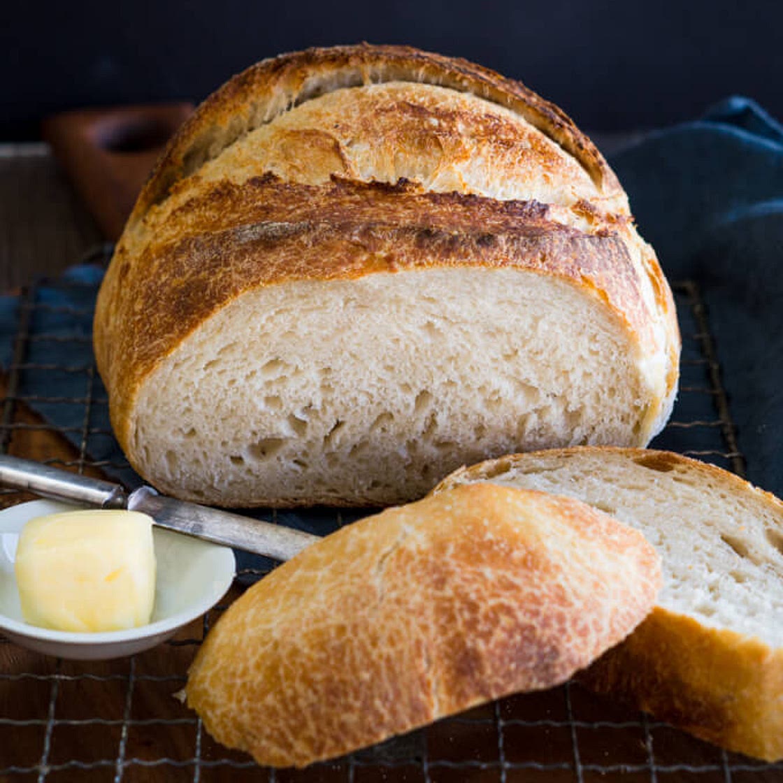 Overnight Sourdough Bread Recipe