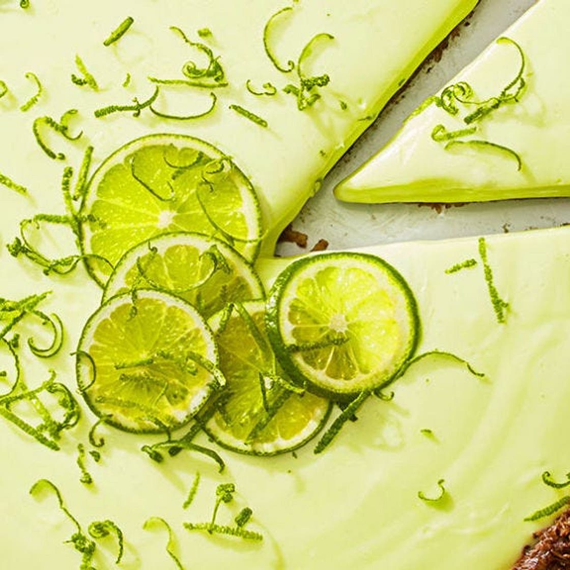 Cocoa-Nutty Lime Tart