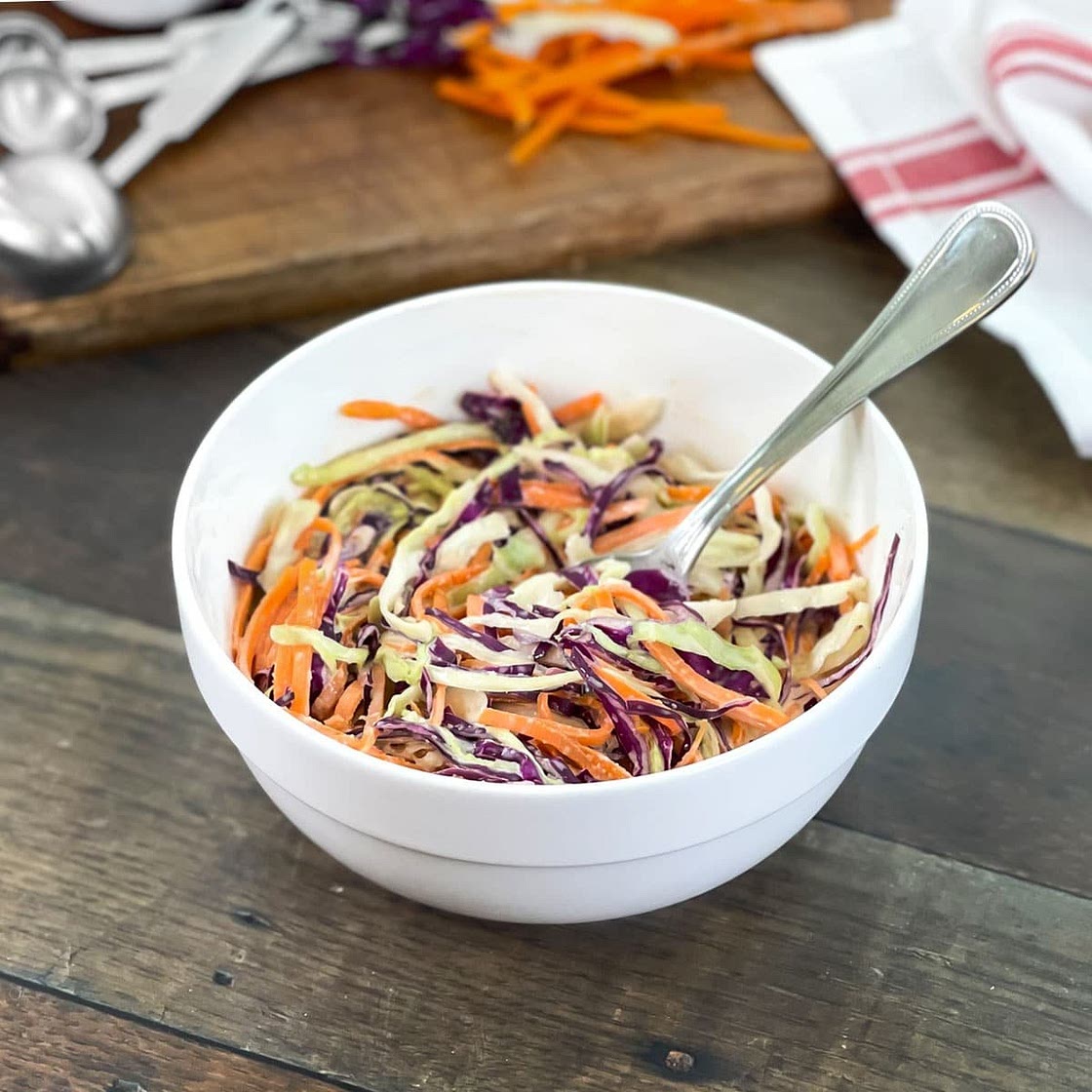 The Perfect Coleslaw For Pulled Pork Recipe
