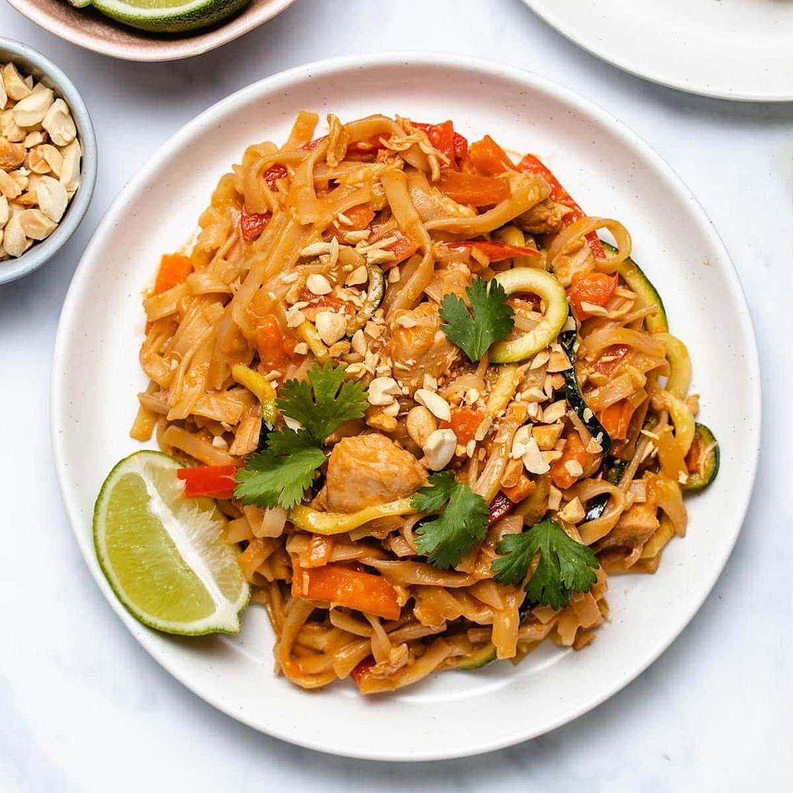 Instant Pot Chicken Pad Thai