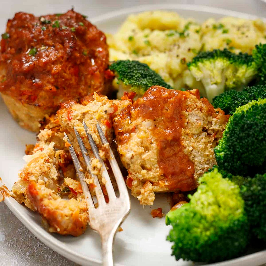 Muffin Pan Turkey Meatloaf