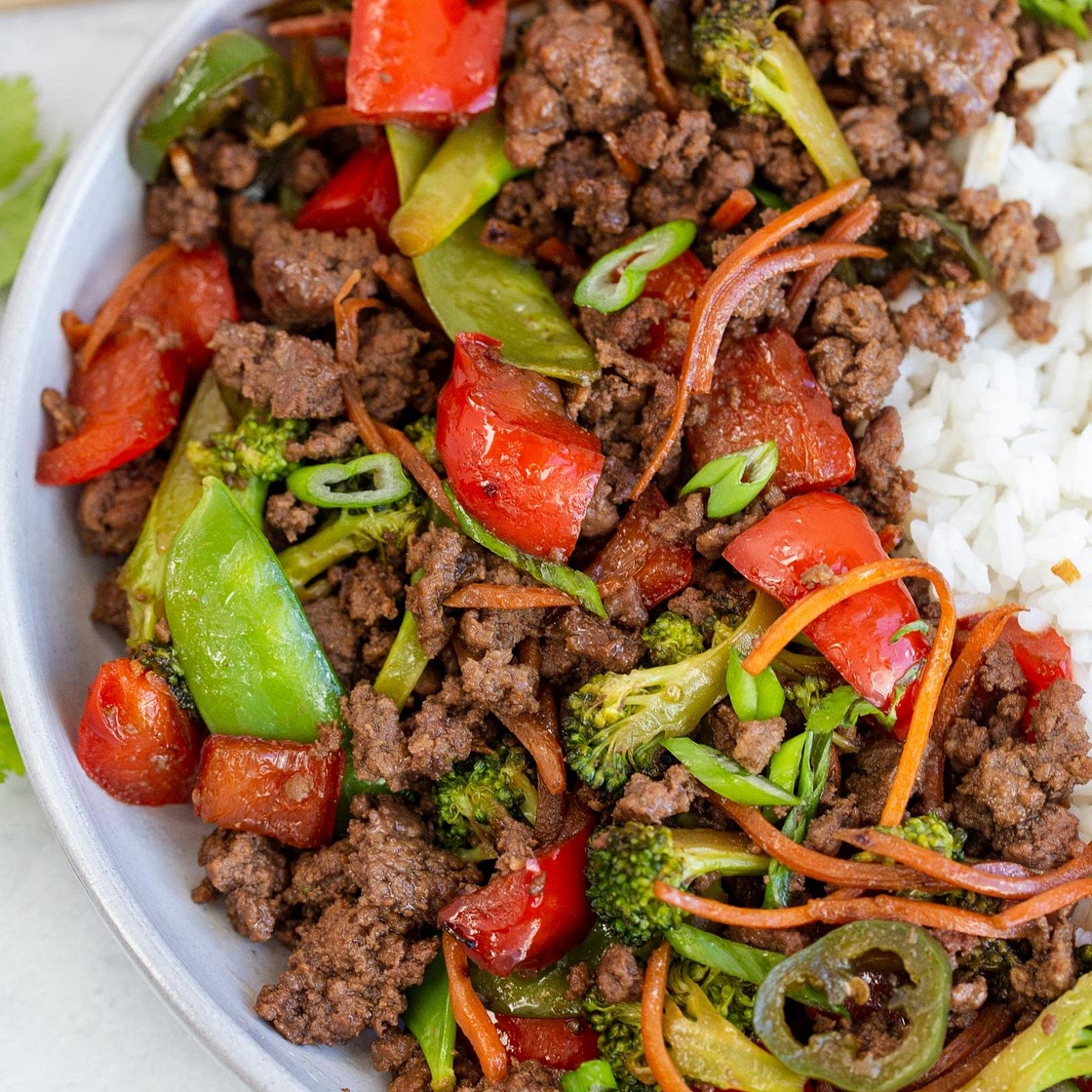 30-Minute Korean Beef Stir Fry