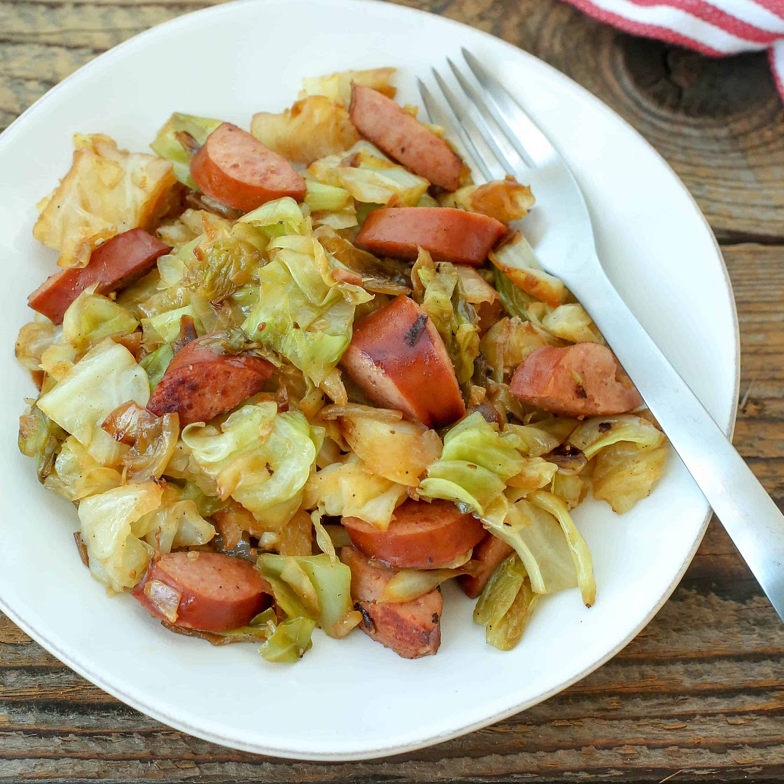 Cabbage and Sausage