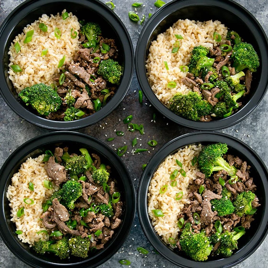 Korean Beef Bowls Meal Prep