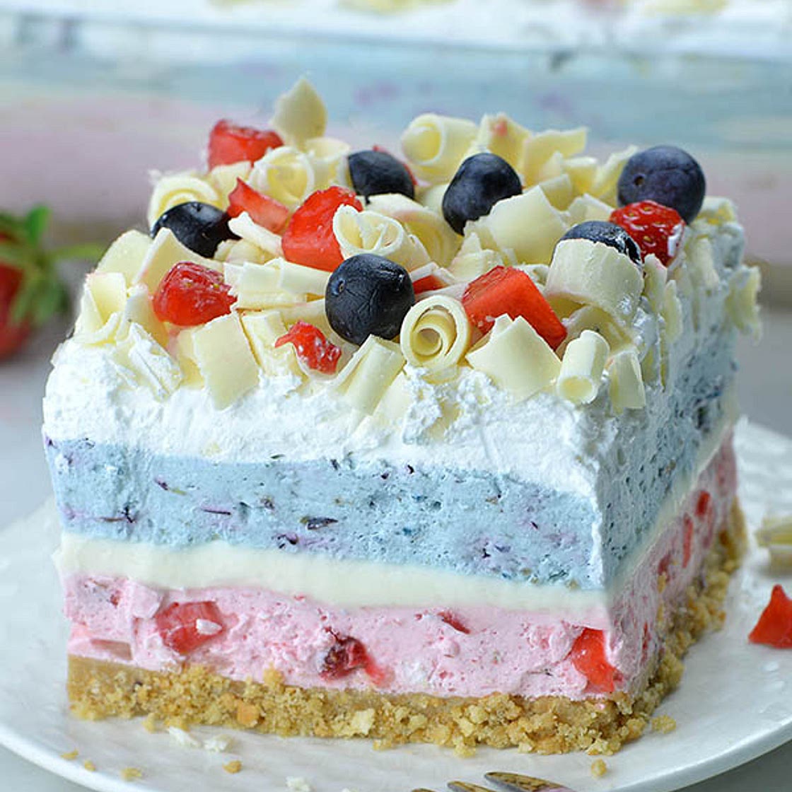 Very Berry Dessert Lasagna