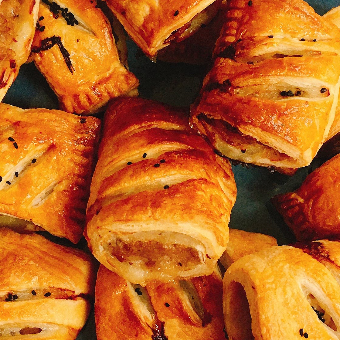 Indian Sausage Rolls