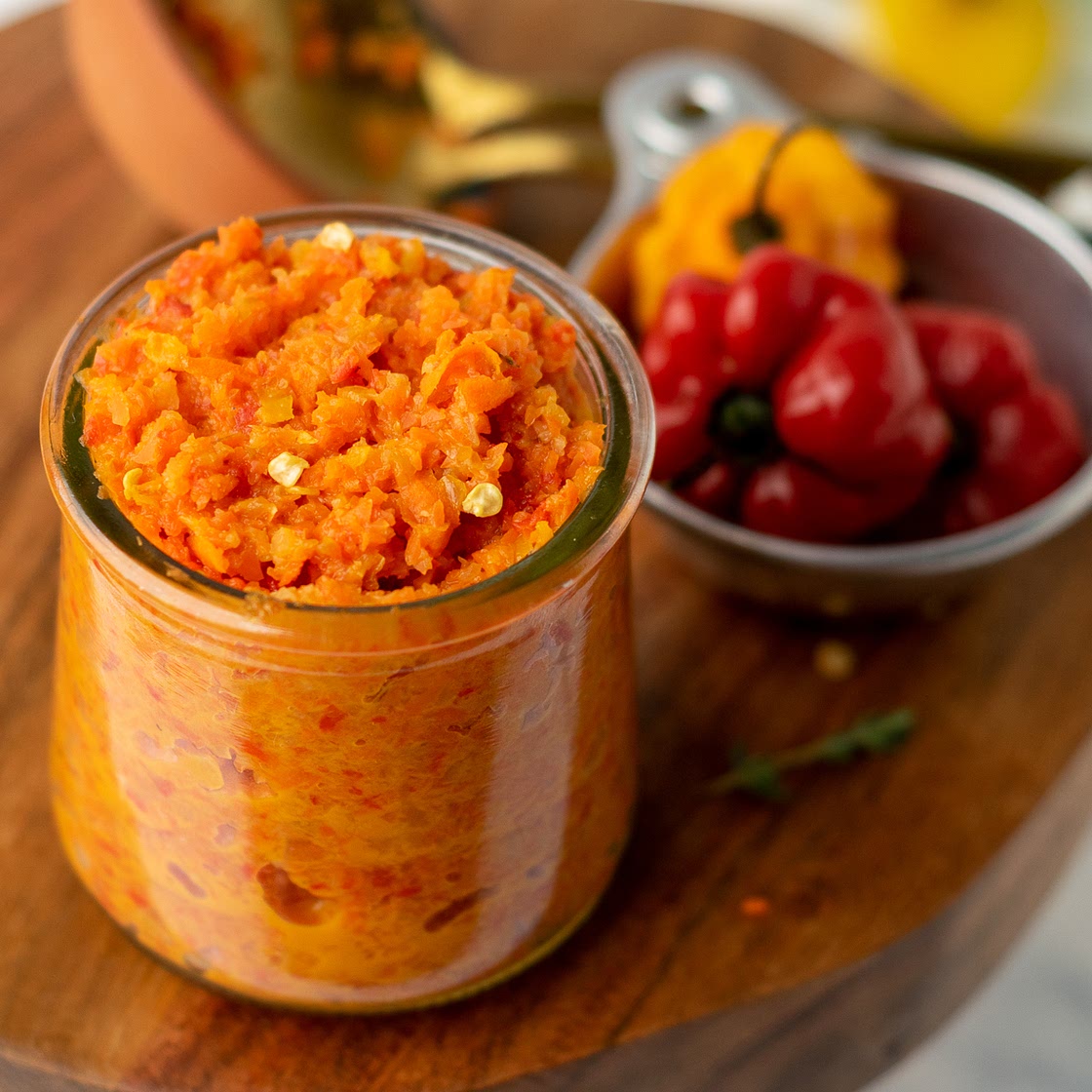 Jamaican-Style Scotch Bonnet Pepper Paste