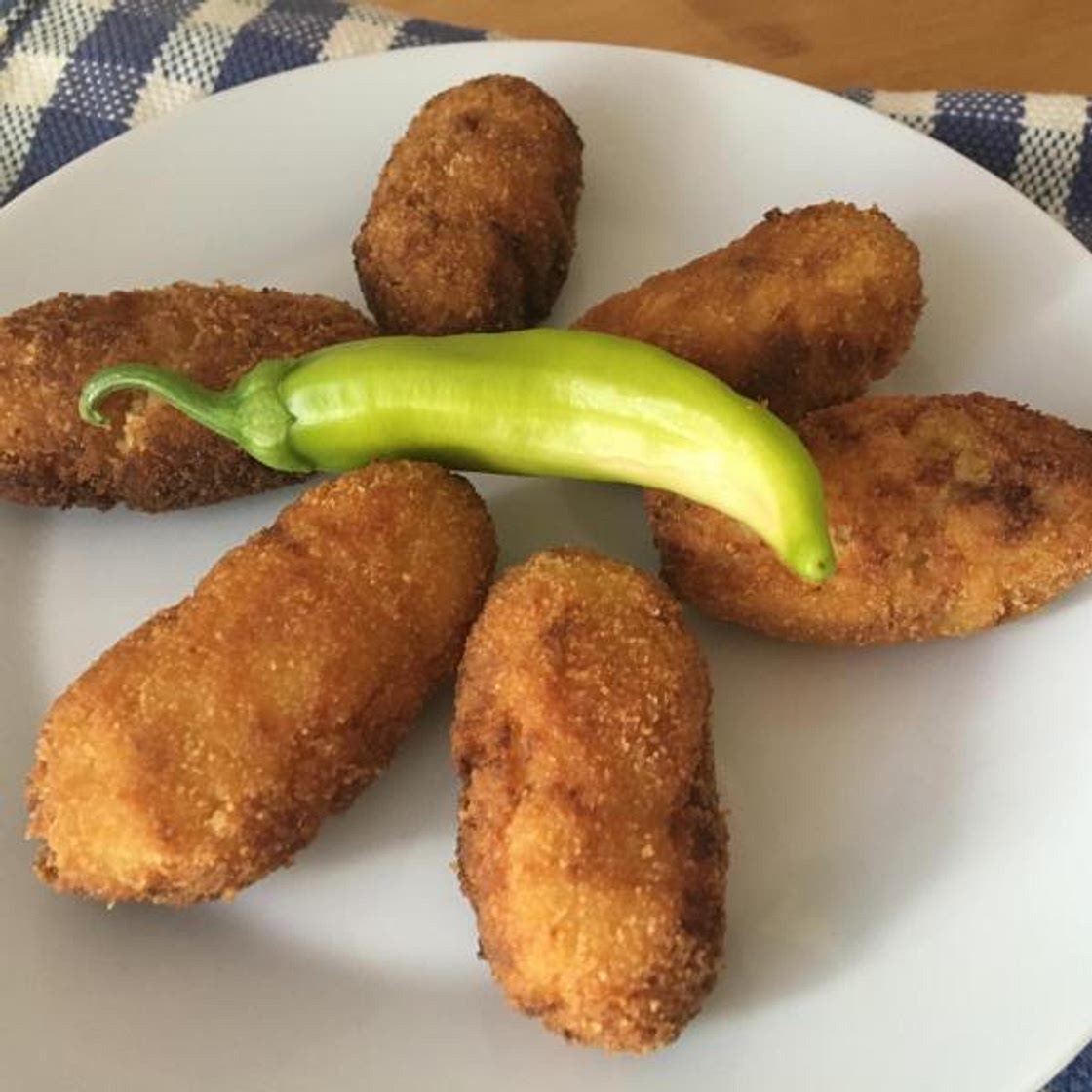 Receita de Croquete de frango simples