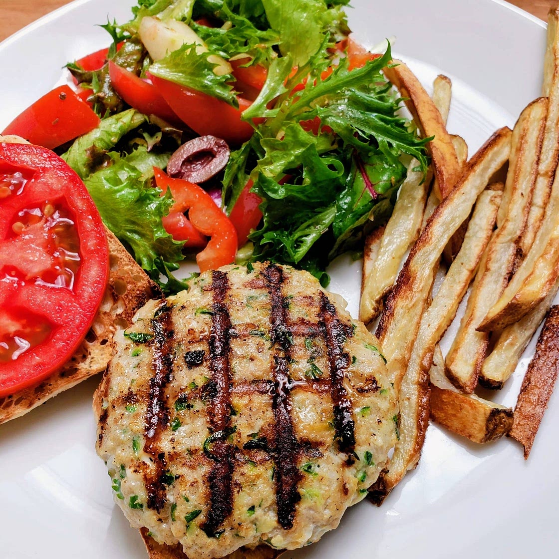 Turkey Zucchini Burgers