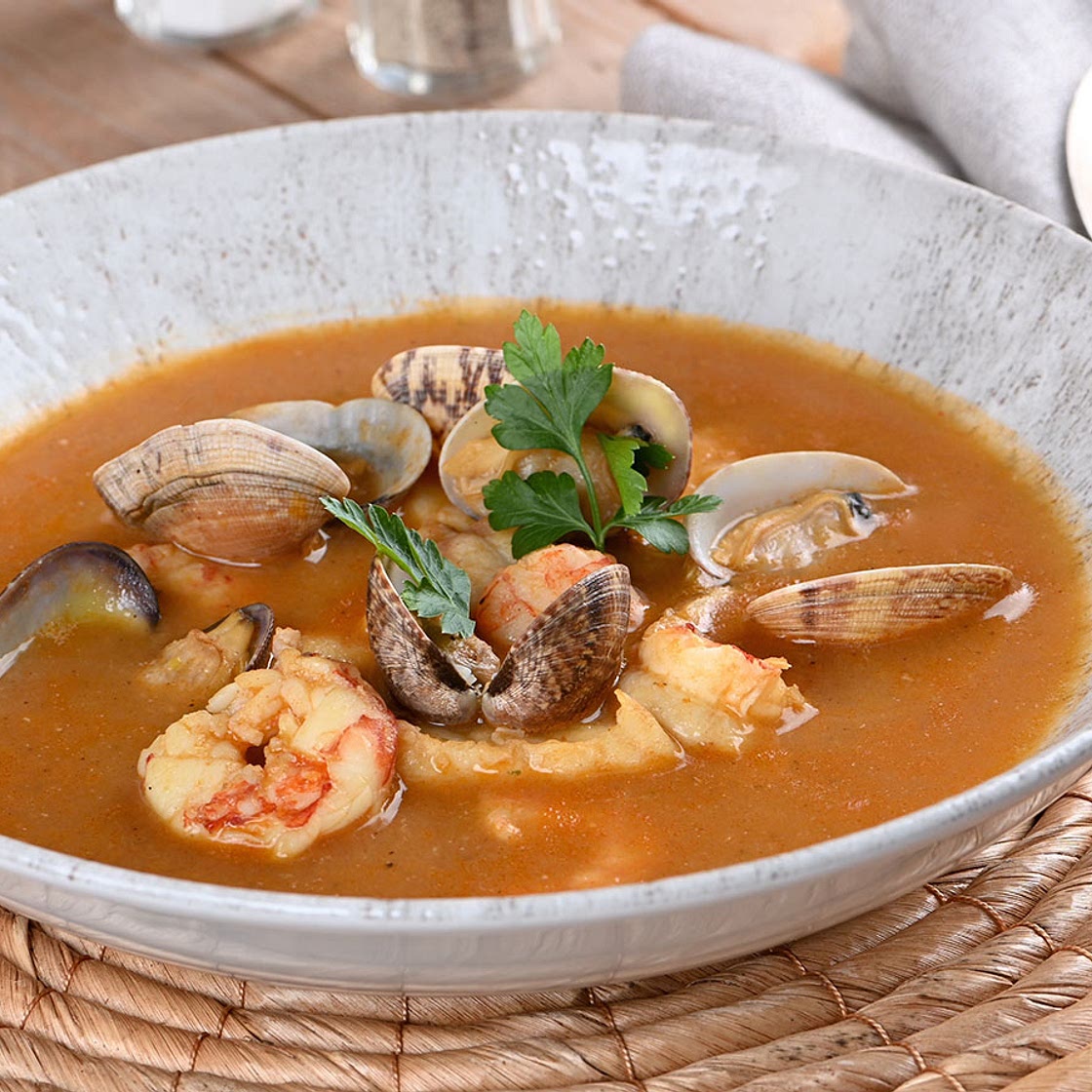 Sopa de pescado tradicional