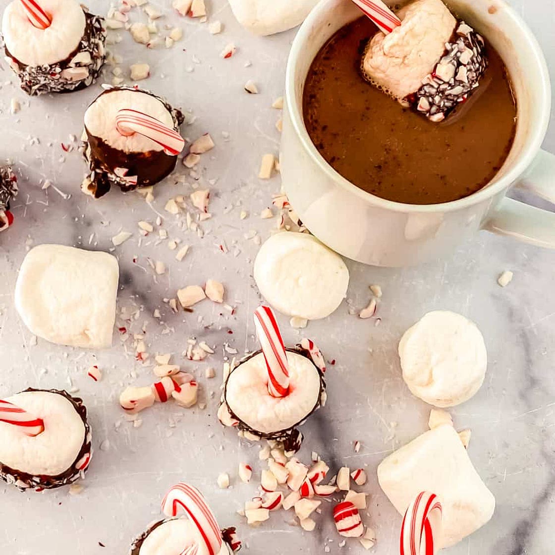 Holiday Hot Chocolate Stirrers