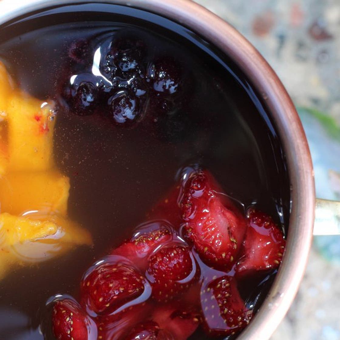 Margarita Flavored Fruit Ice Cubes for Cocktails and Mocktails
