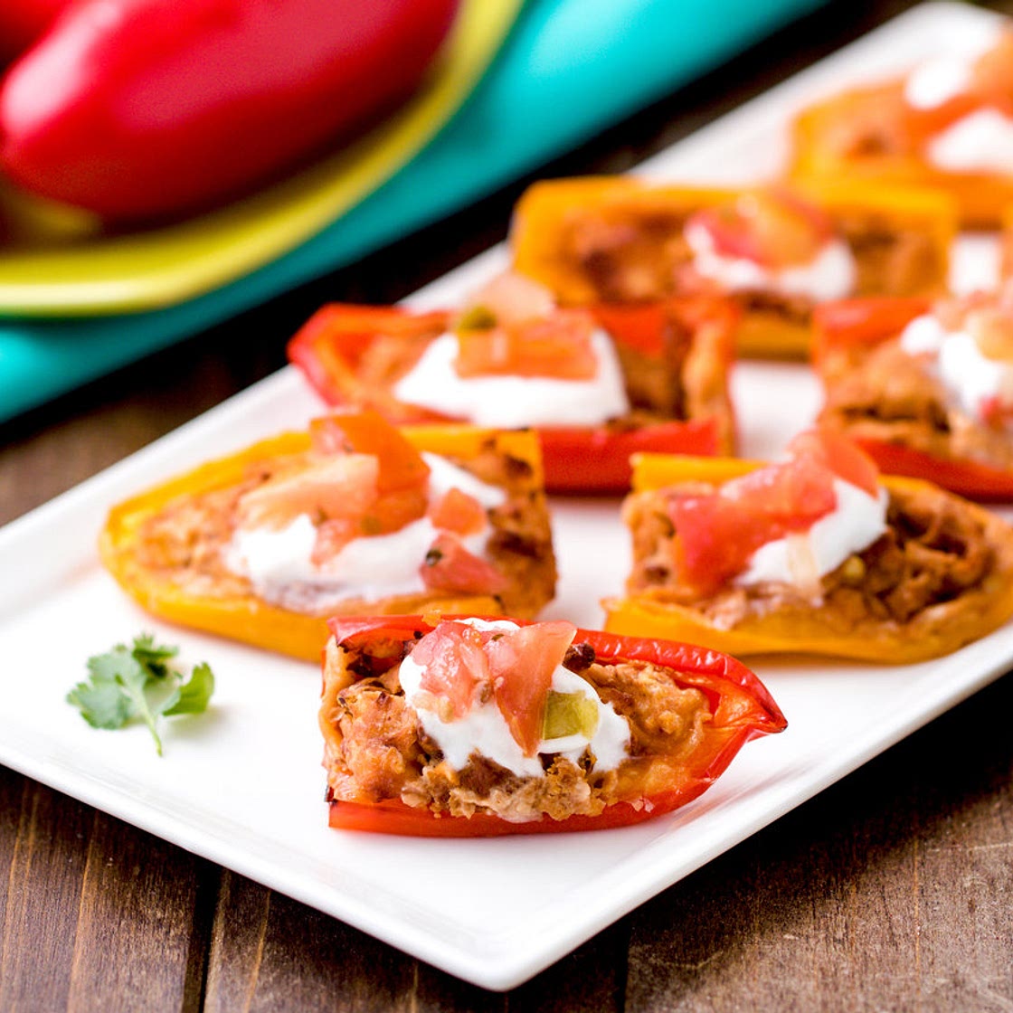 Air-Fryer Mini Mexican Stuffed Peppers