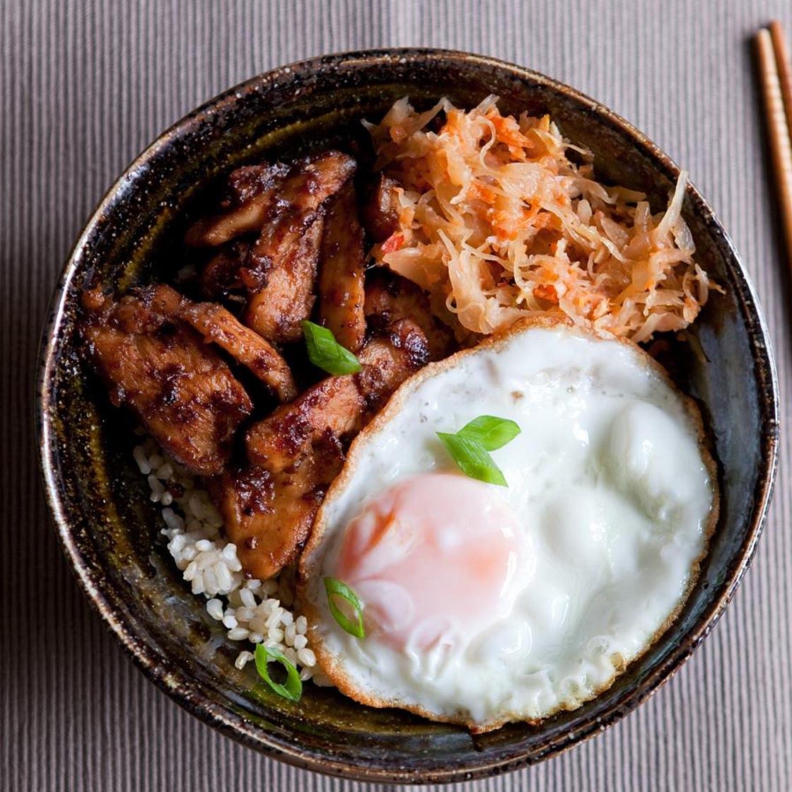 Korean bulgogi chicken stir-fry