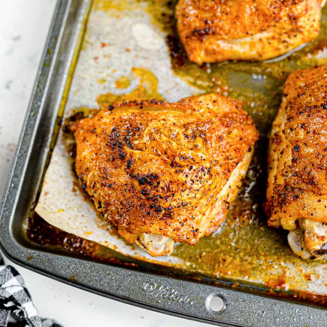 Crispy Chicken Thighs