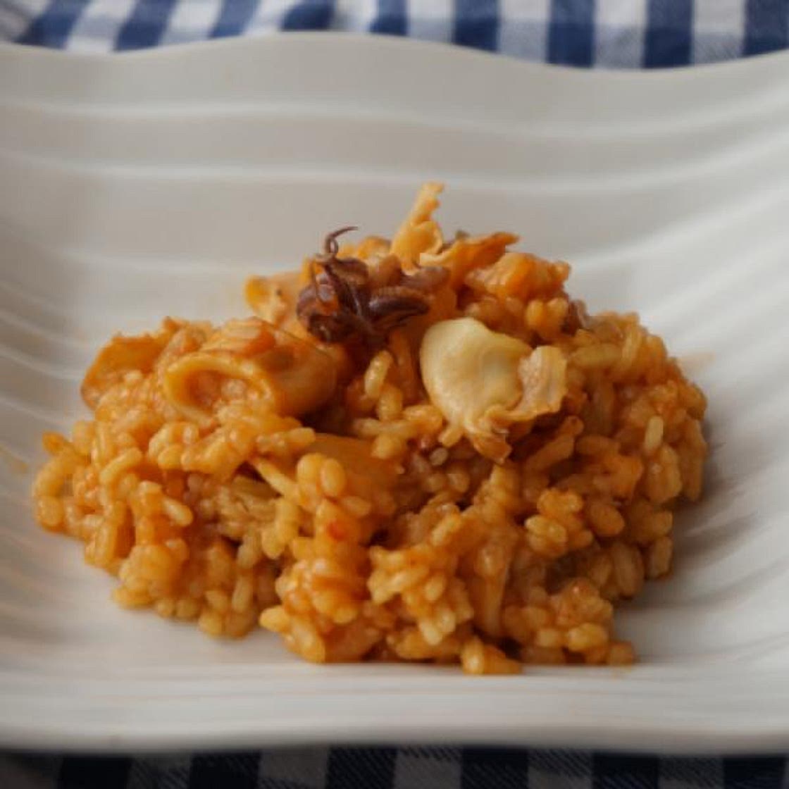 Receta de Arroz con chipirones
