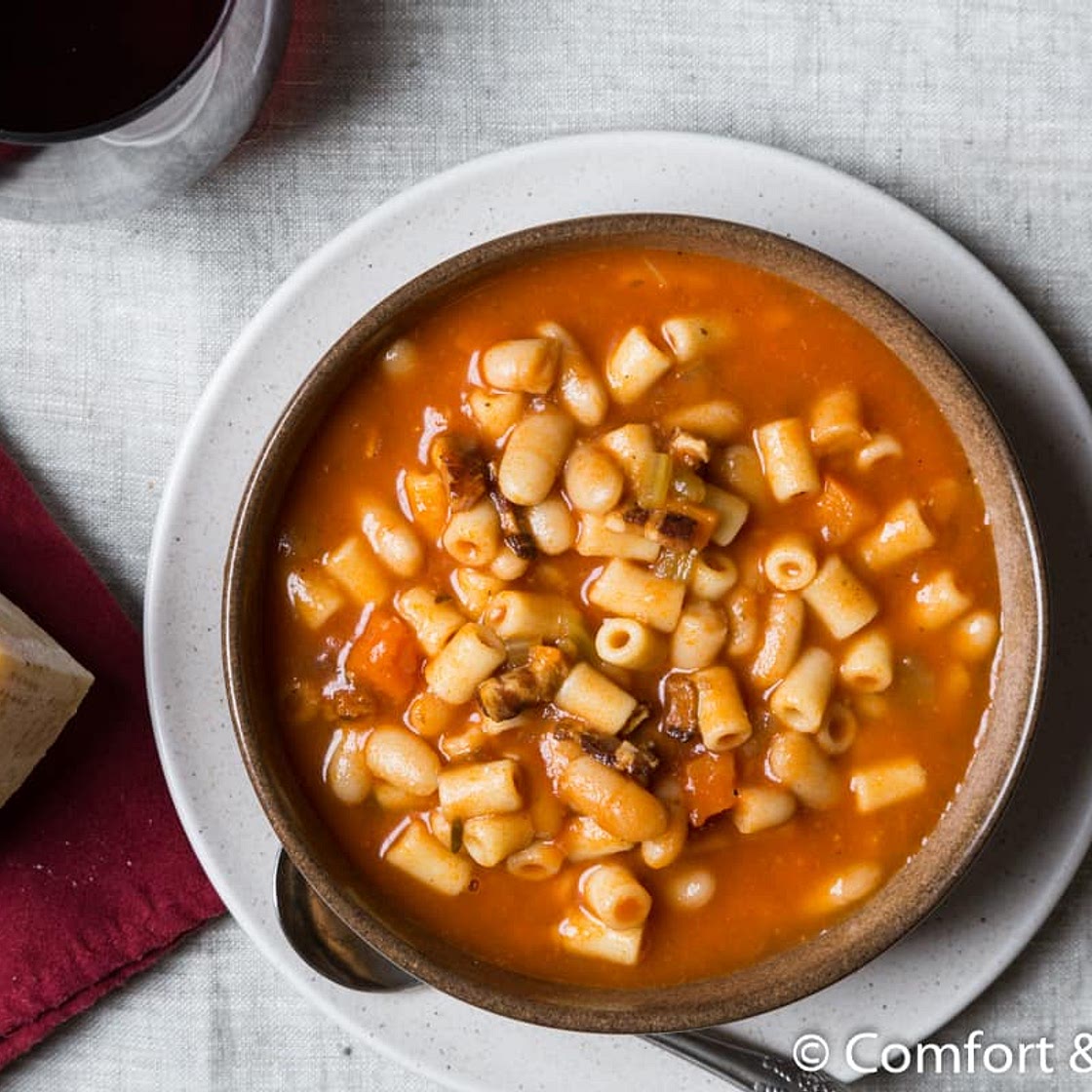 Classic Italian Pasta Fagioli