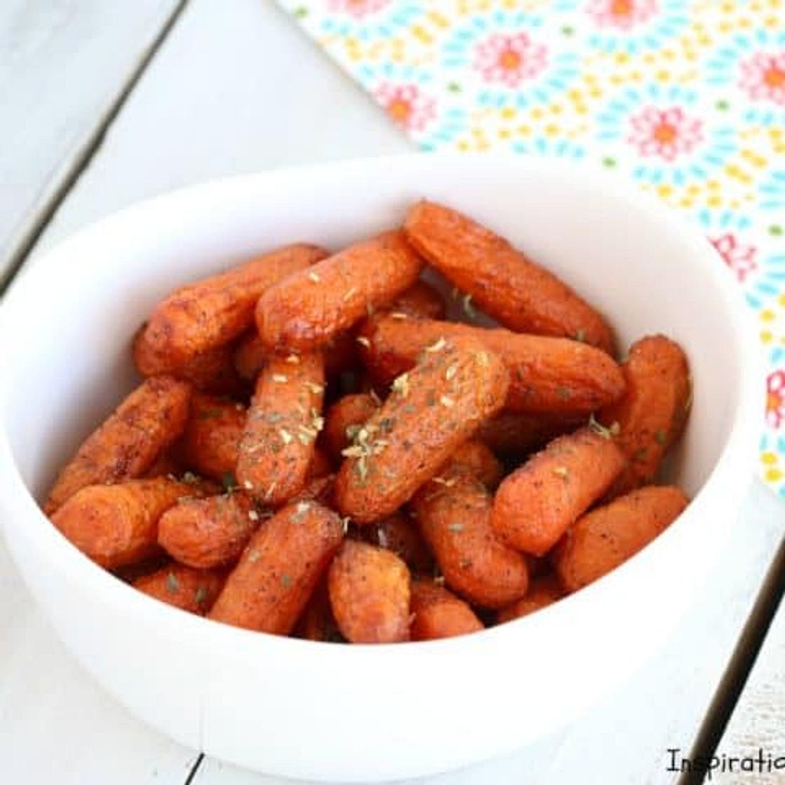 Air Fryer Brown Sugar Roasted Carrots