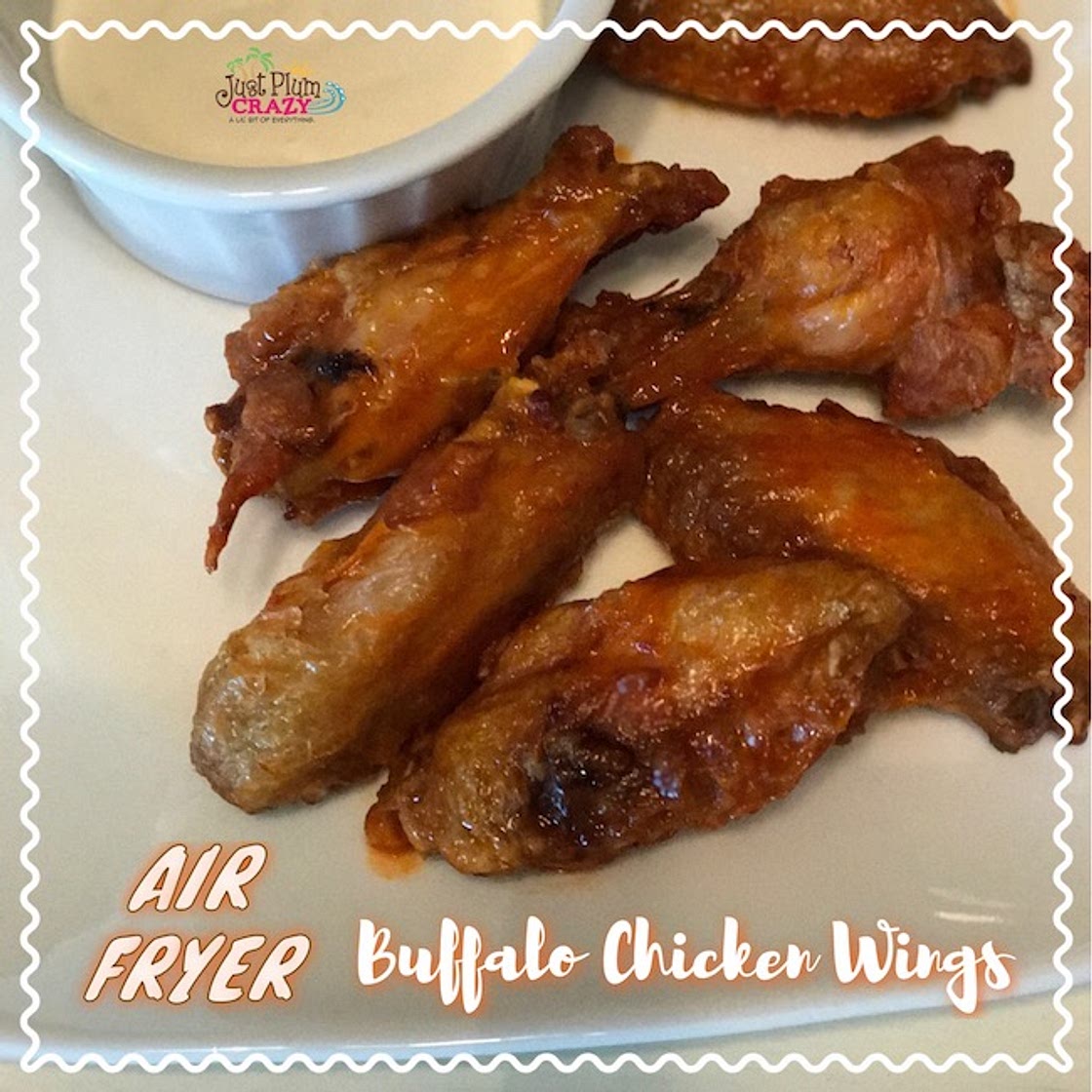 Buffalo Style Air Fryer Chicken Wings