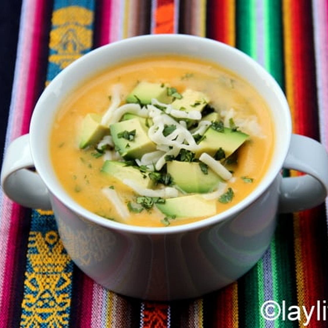 Locro de papa {Ecuadorian potato and cheese soup}