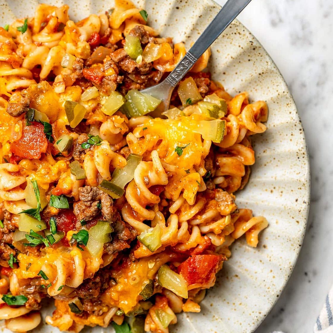 Cheeseburger Casserole