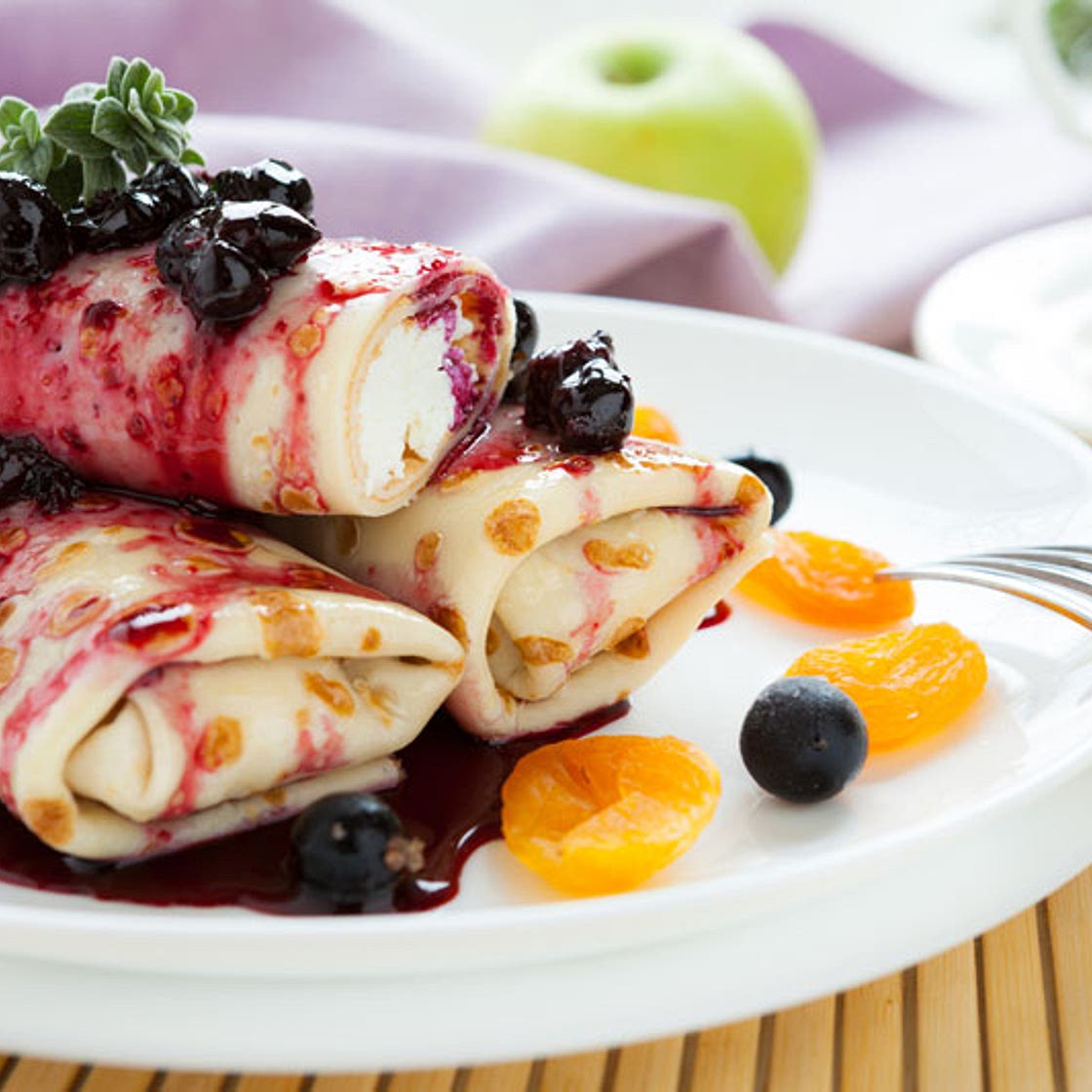 French Cheese Crepes