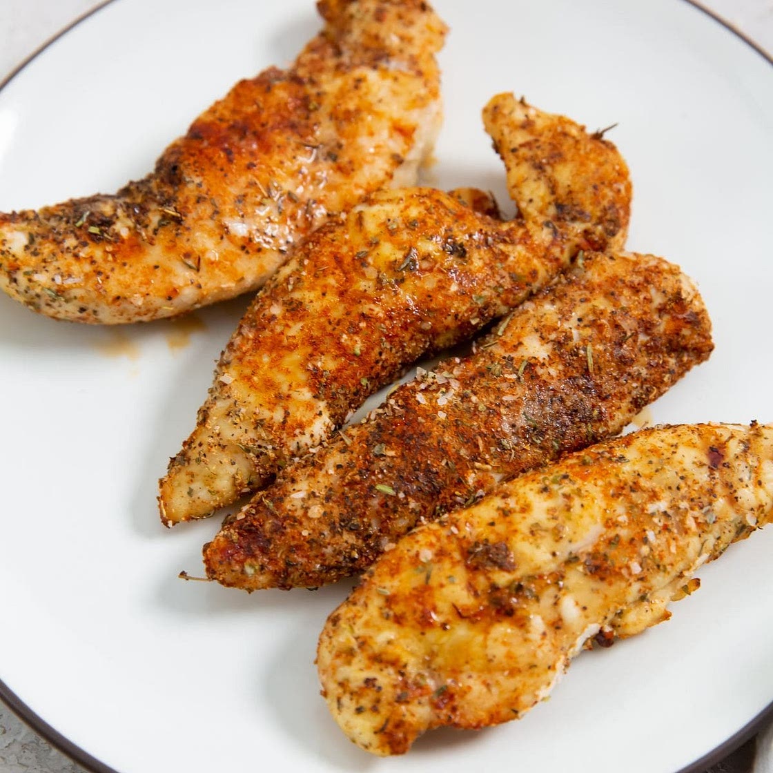 Air Fryer Blackened Chicken Tenders