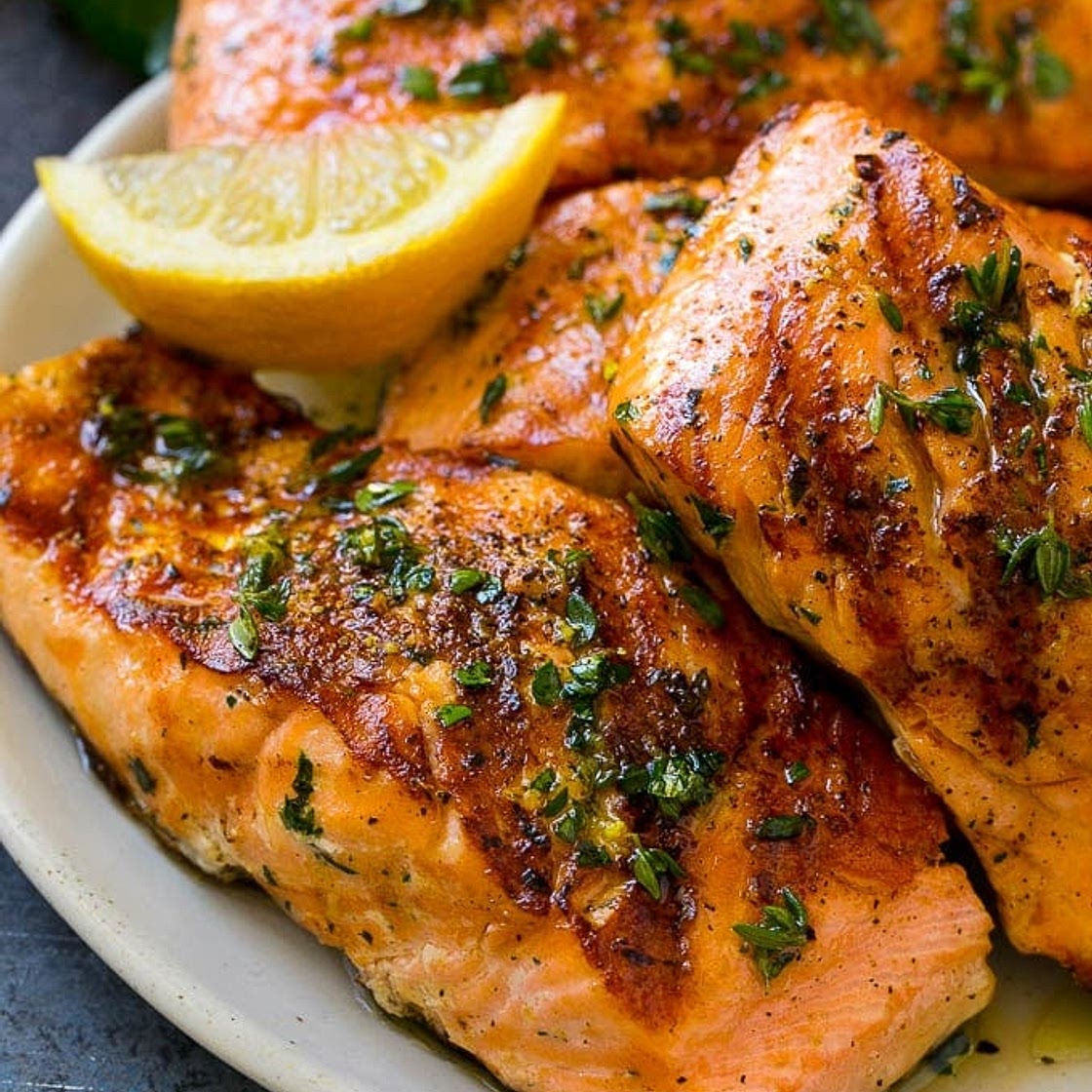Marinated Salmon
