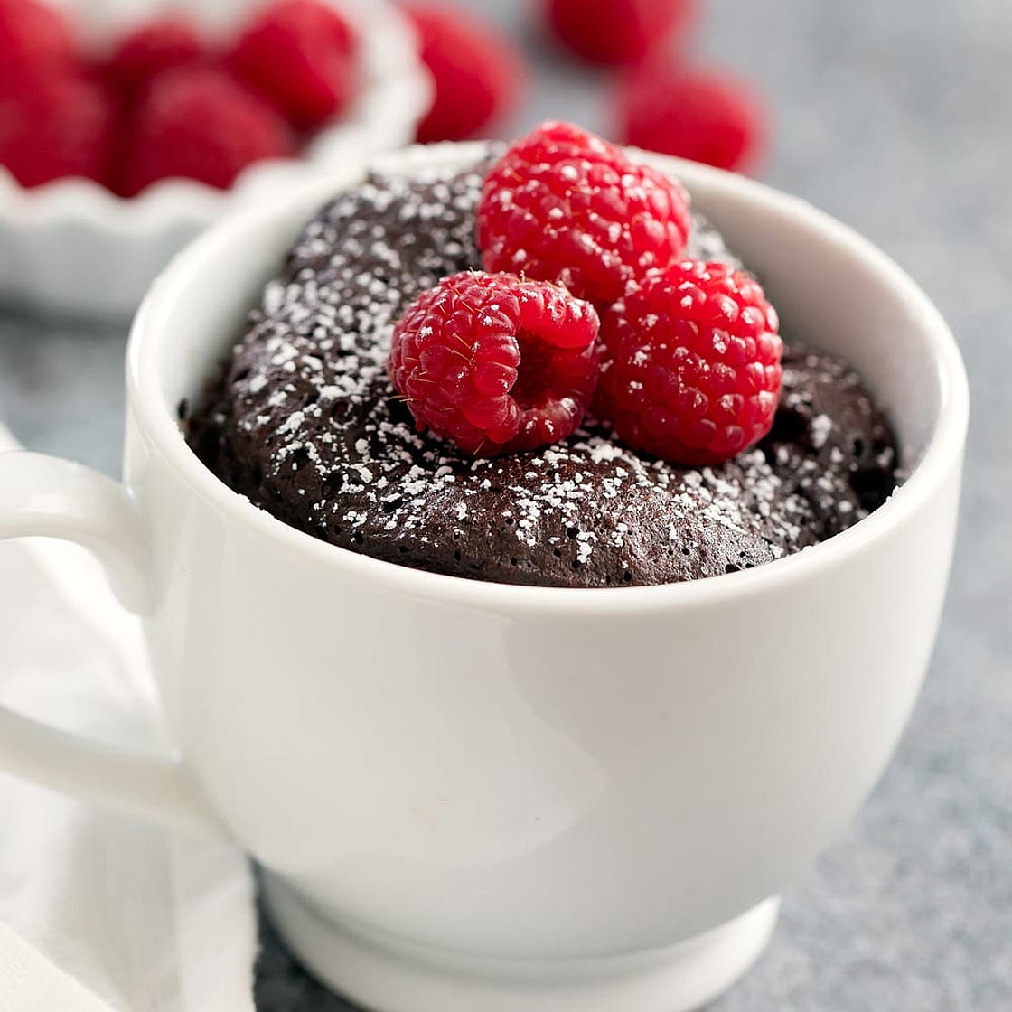 3 Ingredient Keto Chocolate Mug Cake
