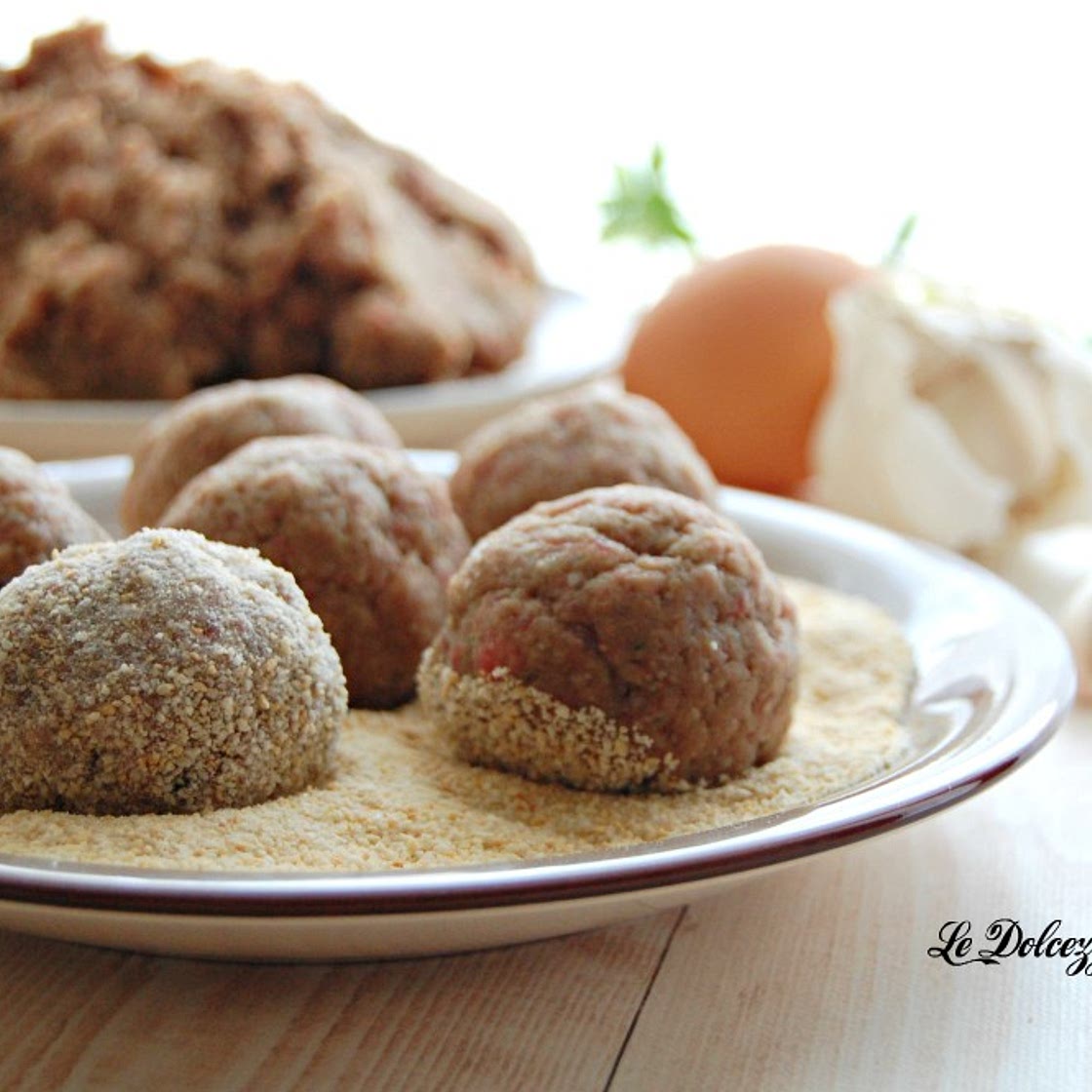 IMPASTO PER POLPETTE DI CARNE E POLPETTONI