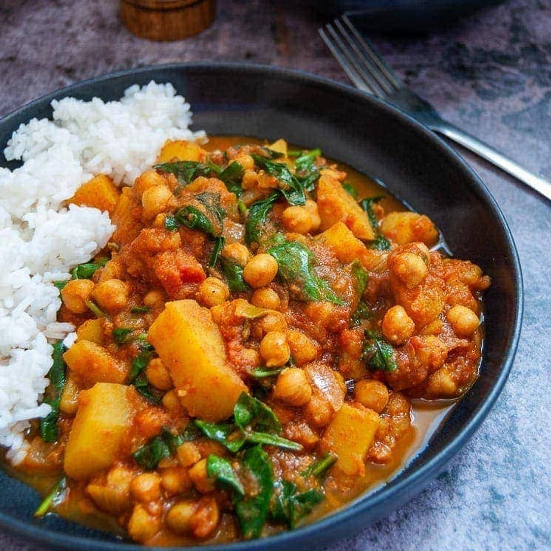 Chickpea and Potato Curry